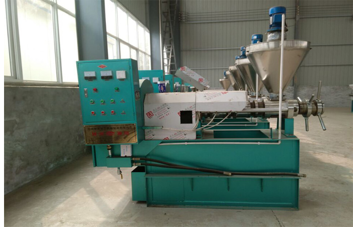 螺旋榨油机压榨米糠