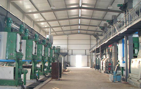 黎巴嫩客户从我司购入30吨/天葵花籽油生产全套设备