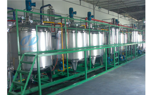 精炼植物油设备