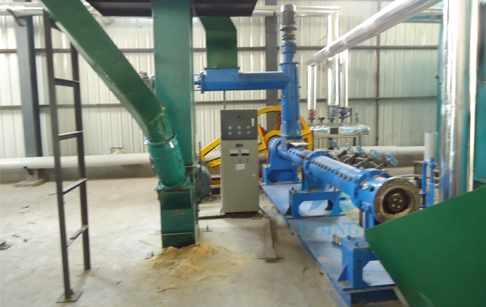 米糠膨化预处理工艺