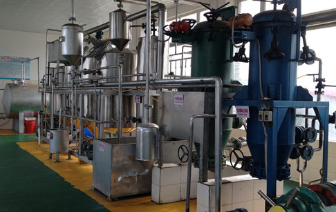食用油精炼设备的工艺流程及分类