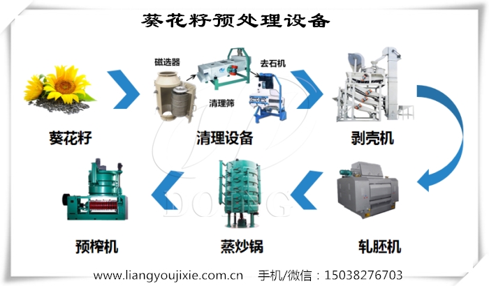 葵花籽预处理设备