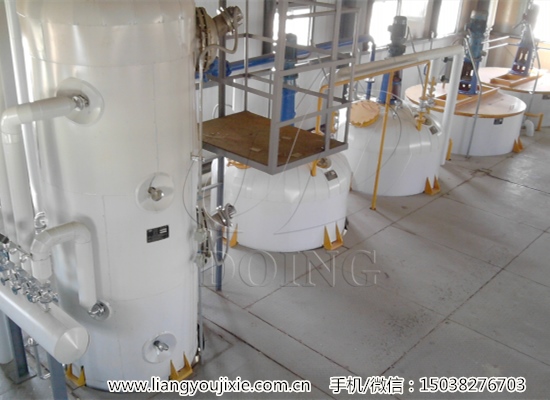 10-50吨食用油半连续精炼设备