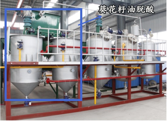 为什么葵花籽油在精炼过程中需要脱酸？如何进行脱酸？