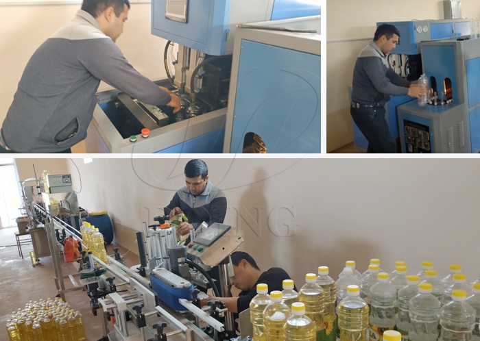 葵花籽油灌装生产线