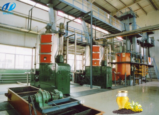 从菜籽中提取菜籽油需要用到哪些菜籽油加工设备？