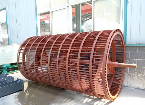 棕榈果串脱果设备 -- 脱果机