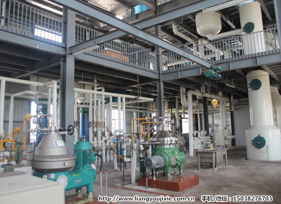 30/50/100/150/200/300吨/天棕榈油全连续精炼设备