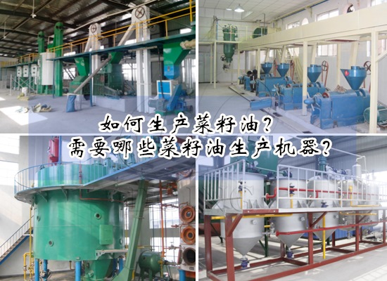 如何生产菜籽油？需要哪些菜籽油生产机器？