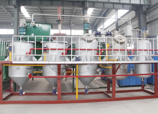 米糠油精炼设备有哪些？