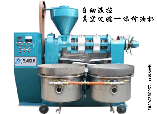 自动温控真空过滤一体榨油机