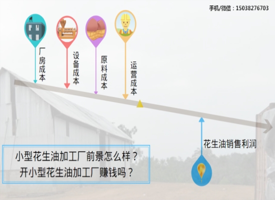小型花生油加工厂前景怎么样？开小型花生油加工厂赚钱吗？