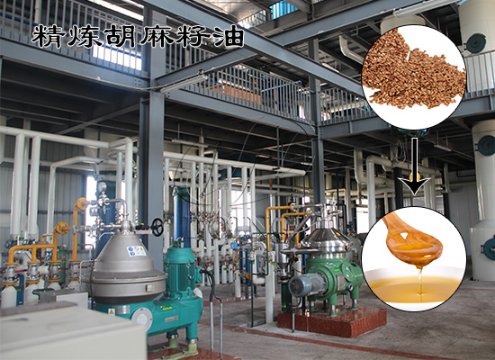 精炼对胡麻籽油品质的影响