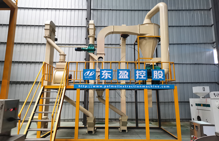 棕榈仁壳分离系统