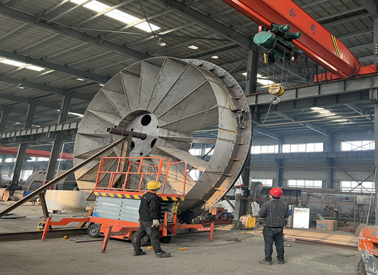 国瑞工厂平转浸出器生产制作中