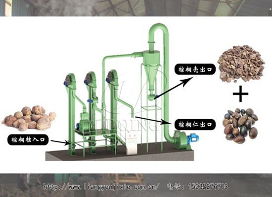喜报！加拿大客户从国瑞购买一套棕榈仁壳分离设备