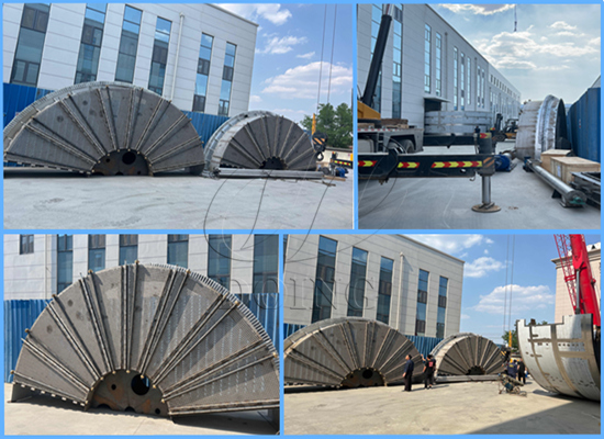 山东客户订购的平转浸出器终于发货啦！