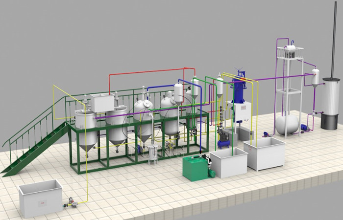 食用油精炼设备