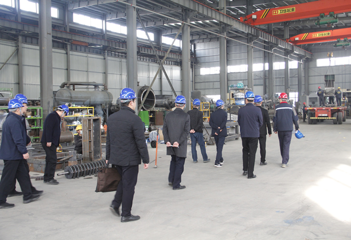 省工信厅考察调研焦作东盈