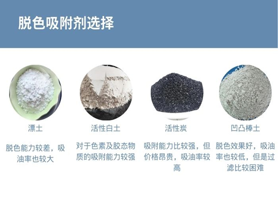 油脂脱色吸附剂有哪些？