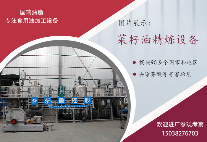 菜籽油精炼设备
