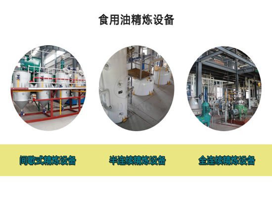小型榨油厂精炼设备有哪些？