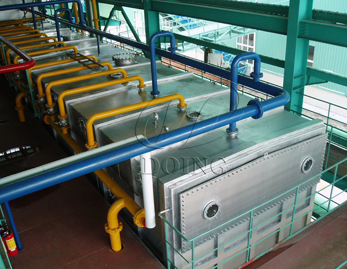 拖链箱式浸出器