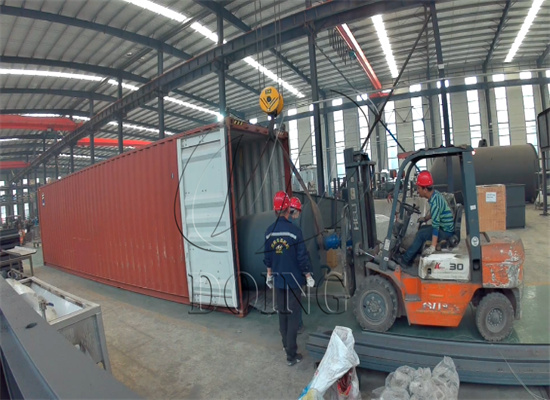 棕榈油精炼分提设备发货