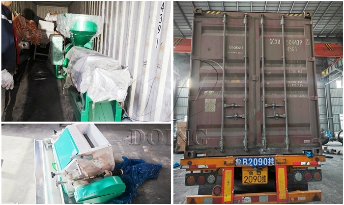 棕榈油生产设备发货