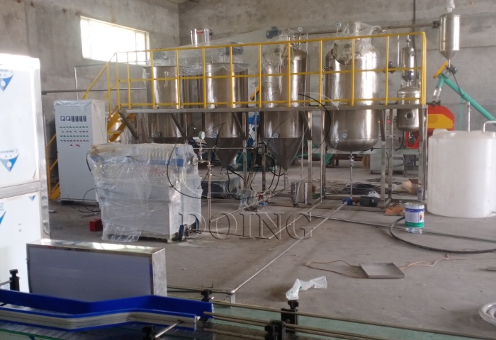 小型食用油精炼设备