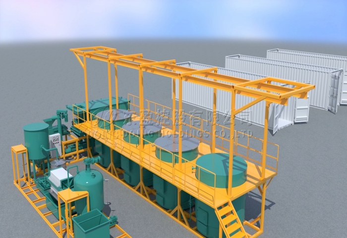 框架式棕榈油产线