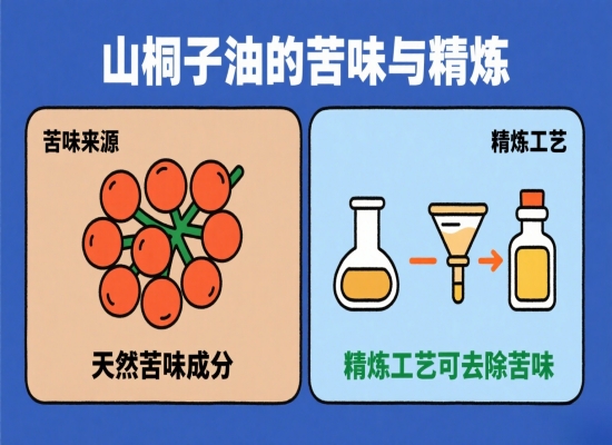 山桐子油为什么是苦的？山桐子油精炼工艺能不能去除苦味？