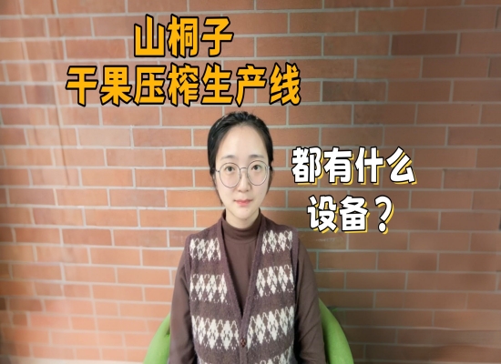 山桐子干果榨油生产线全套设备都有什么？