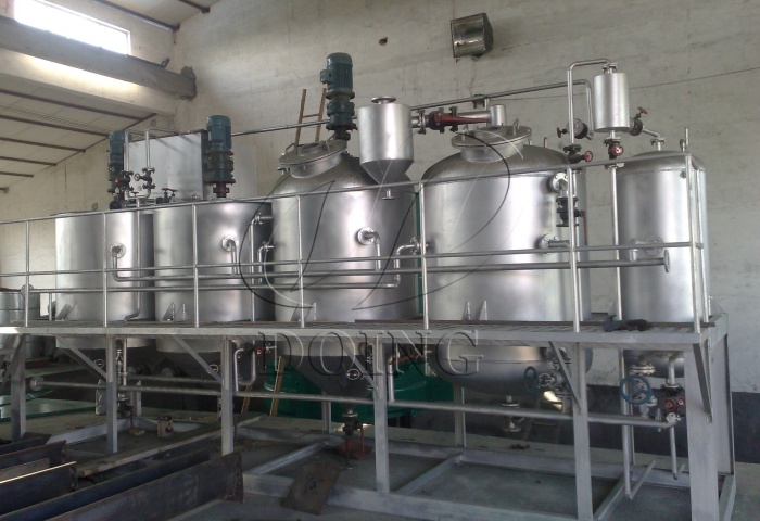 食用油间歇精炼设备