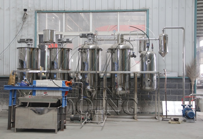 小型食用油精炼设备