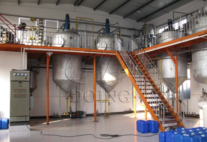 一级油精炼车间