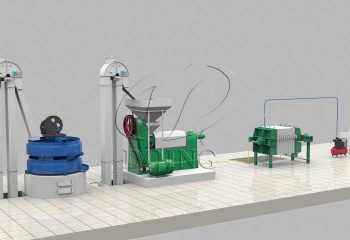 棕榈仁榨油设备