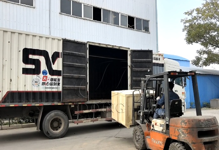 国瑞榨油机发货