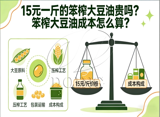 15元一斤的笨榨大豆油贵吗？笨榨大豆油成本怎么算？