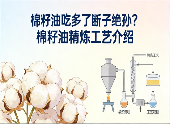 棉籽油精炼工艺