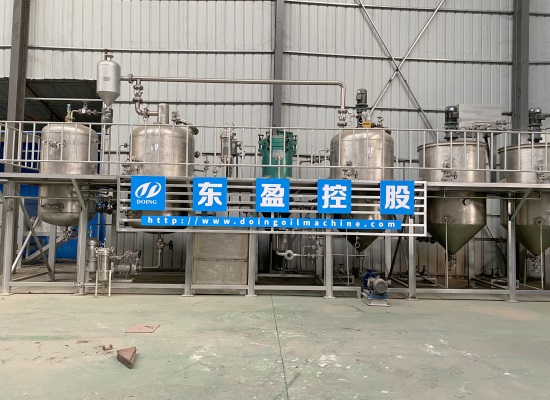 1/2/3/5/10/15/20吨/天棕榈油间歇精炼设备