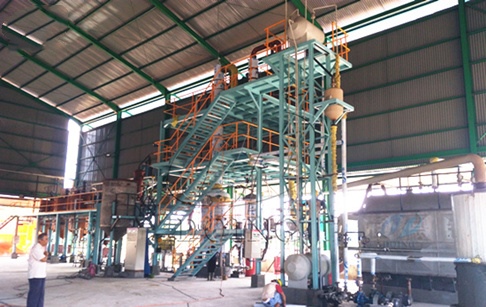 印尼5吨/天棕榈油物理精炼设备成功安装并运行