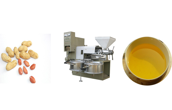 全自动花生榨油机设备
